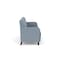 Lesro Siena 3 Seat Tandem Seating No Center Arms, Walnut, RS RainSong Back, MD Titan Seat, RS RainSong Panels SN3101 - alternate 3